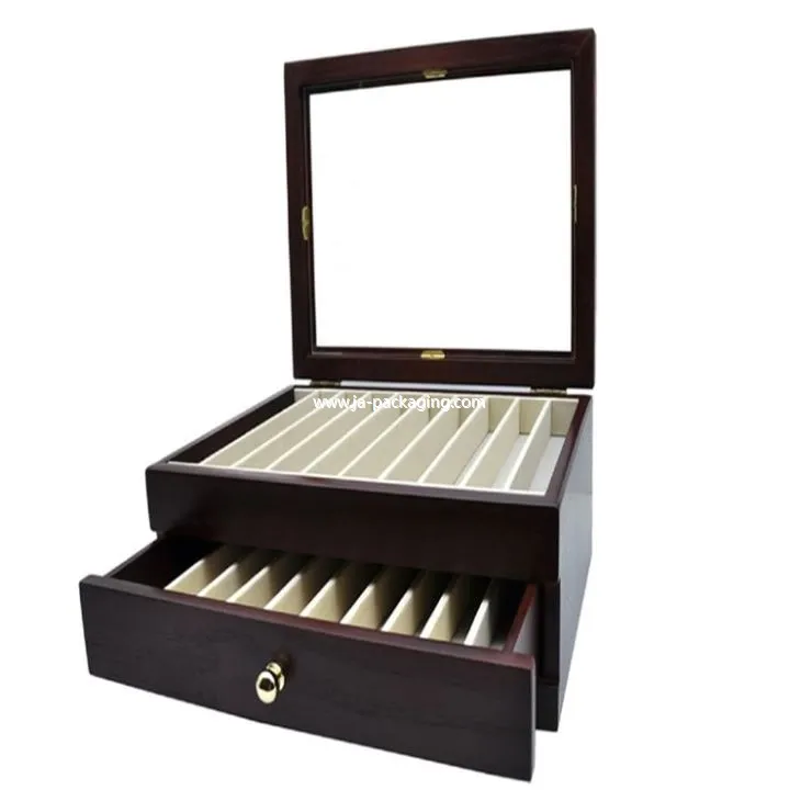 Blwch Casglu Pen Coch Brown